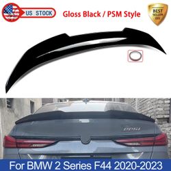 2021+ For BMW F44 (Gran Coupe) Rear Spoiler PG PSM Style Gloss Black Brand New AR-BMW-069