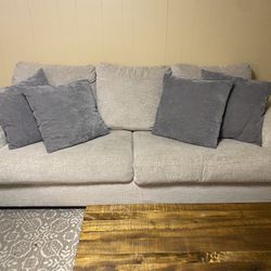 Cloud Couch And Cloud Chair + Ottoman 