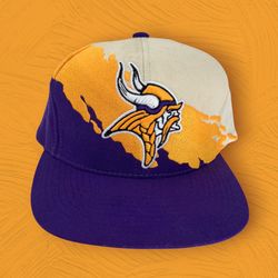 Minnesota Vikings Splash Mitchell & Ness SnapBack Hat