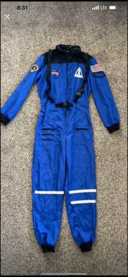 Men's Astronaut Costume for Adult Space Suit Halloween Costume size medium