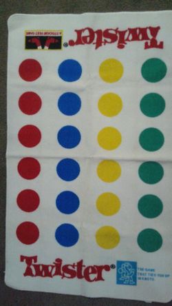 Twister kids rug