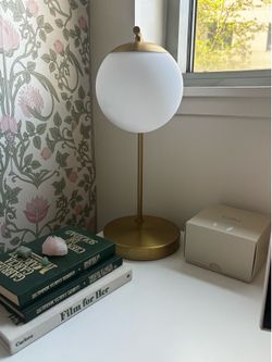 Gold ikea desk lamp