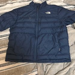 Northface Blue Puffer Mens XL 