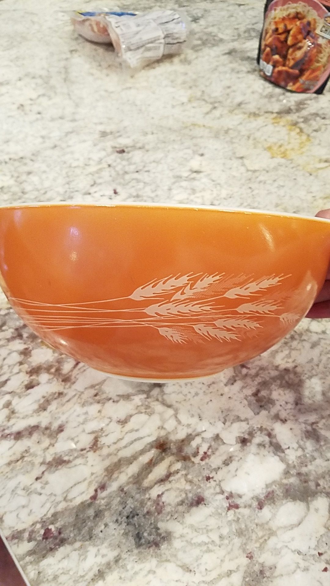 Autumn Harvest Pyrex Bowl