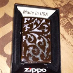 Filigree Marlboro Zippo Lighter New In Box 