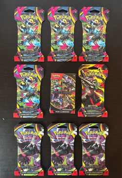Pokemon Pitch Black Booster Bundle and 8 Packs