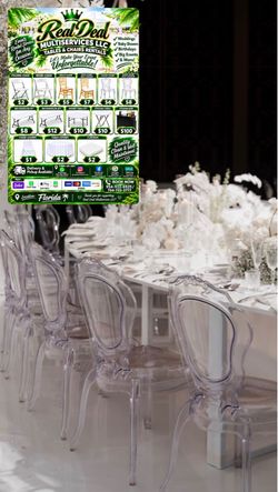Table and chairs