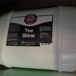 Adam’s Polishes Tire Shine, 5 Gal With 4.5 Gallons Still In The Tub