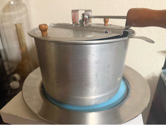 The Alchemist’s Kettle – Vintage Whirley-Pop Stovetop Popper