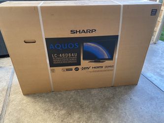 Sharp Aquos 46” TV Brand New (LC-46D64U)