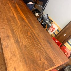 10ft Solid Walnut Table Top (Dining / Conference)