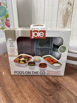 Joie Pods On The Go Food Storage Set Multicolor 5 Pieces.