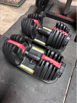 Bowflex S552 Adjustable Dumbbells (Pair) – 5–52.5 lbs
