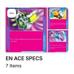 Pokemon ACE SPECS