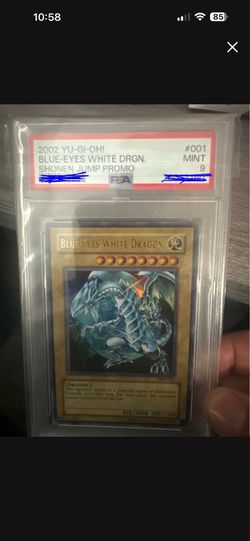 Blue Eyes White Dragon graded card