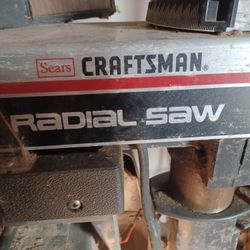10-in Craftsman Radial Arm Saw