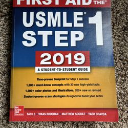 STEP 1 First Aid Book