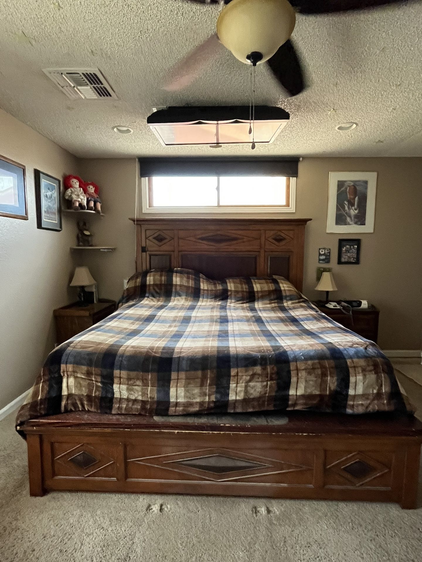 California King Complete Bed