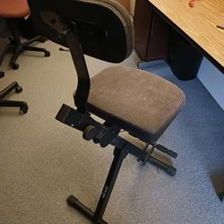 Quick Lock Keybord - Studio - Guitar  adjustable Chair