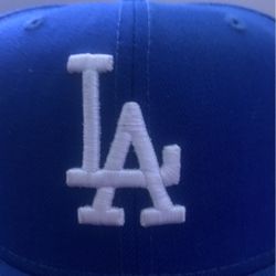 LA Dodgers Hat Game Blue