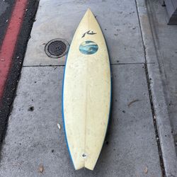 5’8” Rusty Surfboard 