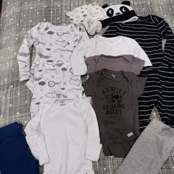 Baby Boy Bundle Size Newborn-3 Months