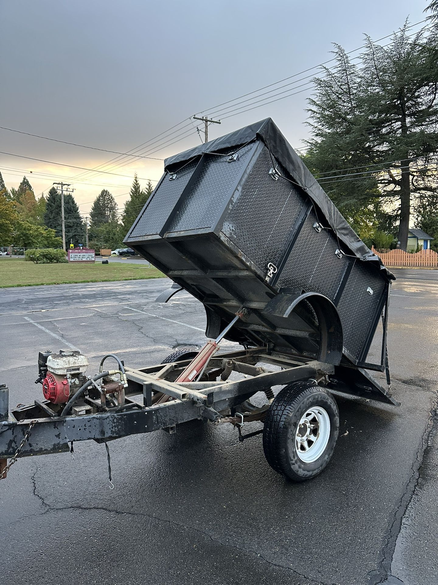 4 X 7 Dump Trailer