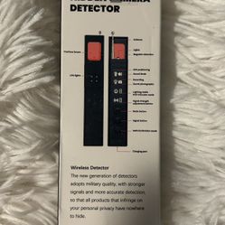 Wireless Detector Camera - Black