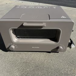 BALMUDA The Toaster | Steam Oven Toaster | Compact Size 14.1" W x 12.6" D x 8.2" H | 5 Cooking Modes: Sandwich Bread, Artisan Bread, Pizza & Pastry, O