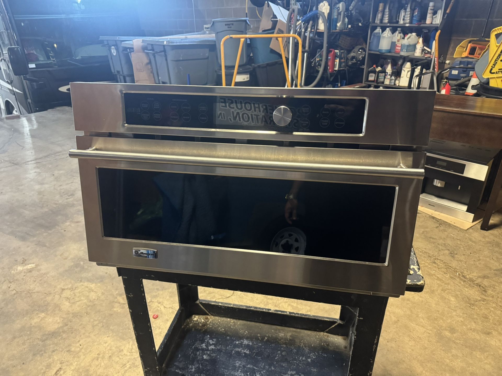 ge monogram microwave/convection oven