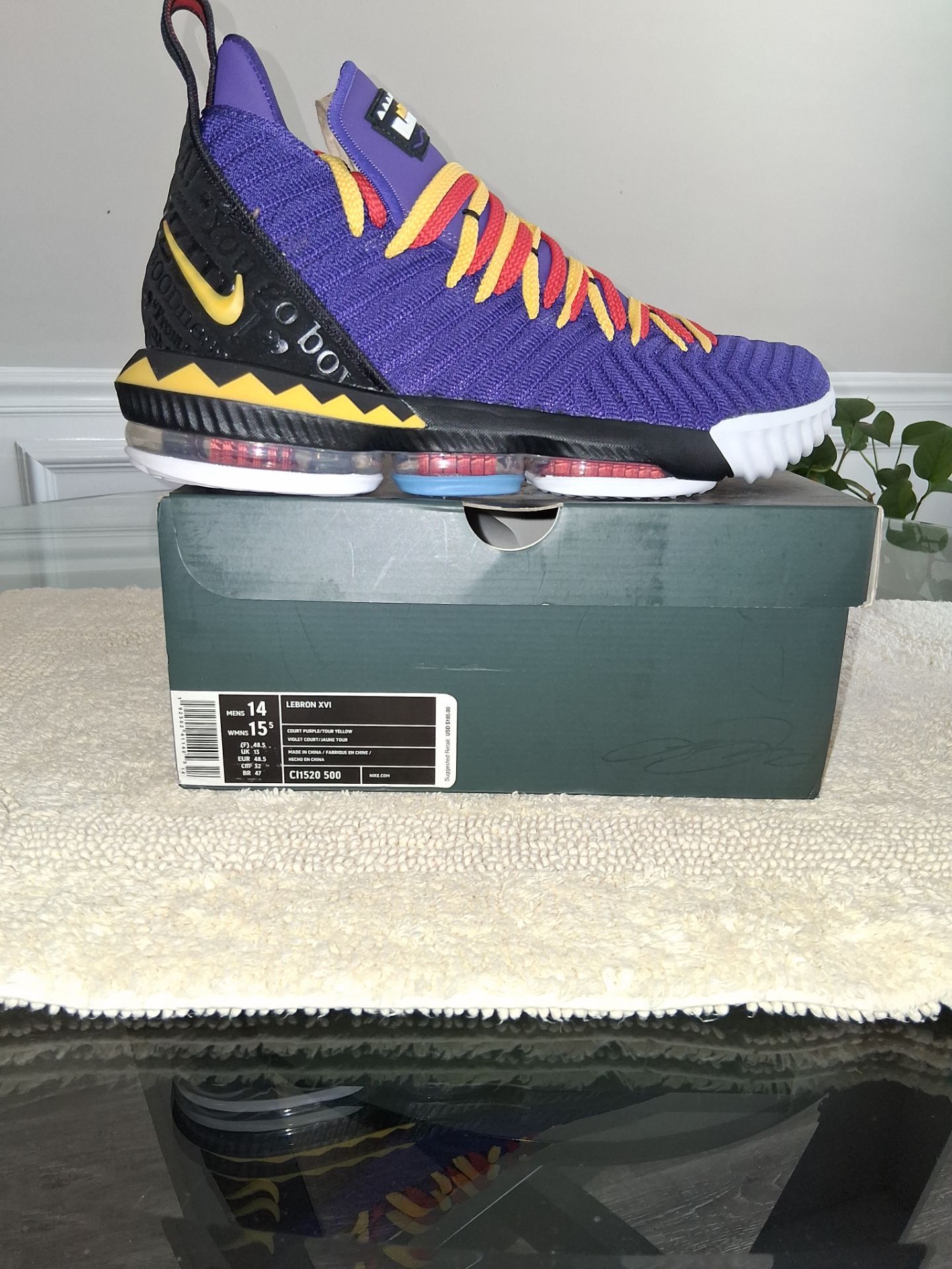 Nike LeBron 16 Sneakers size 14