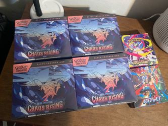 Chaos Rising ETB / Japanese Boxes