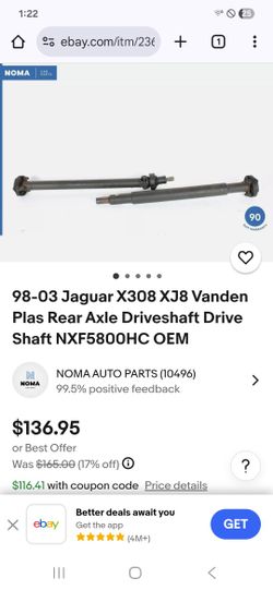 Jaguar XJ-8 / Vanden Plas drive-train Components 