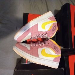 Brand New Artic Pink Jordans Size ¹(2) 5.5 And (2) 6.5 