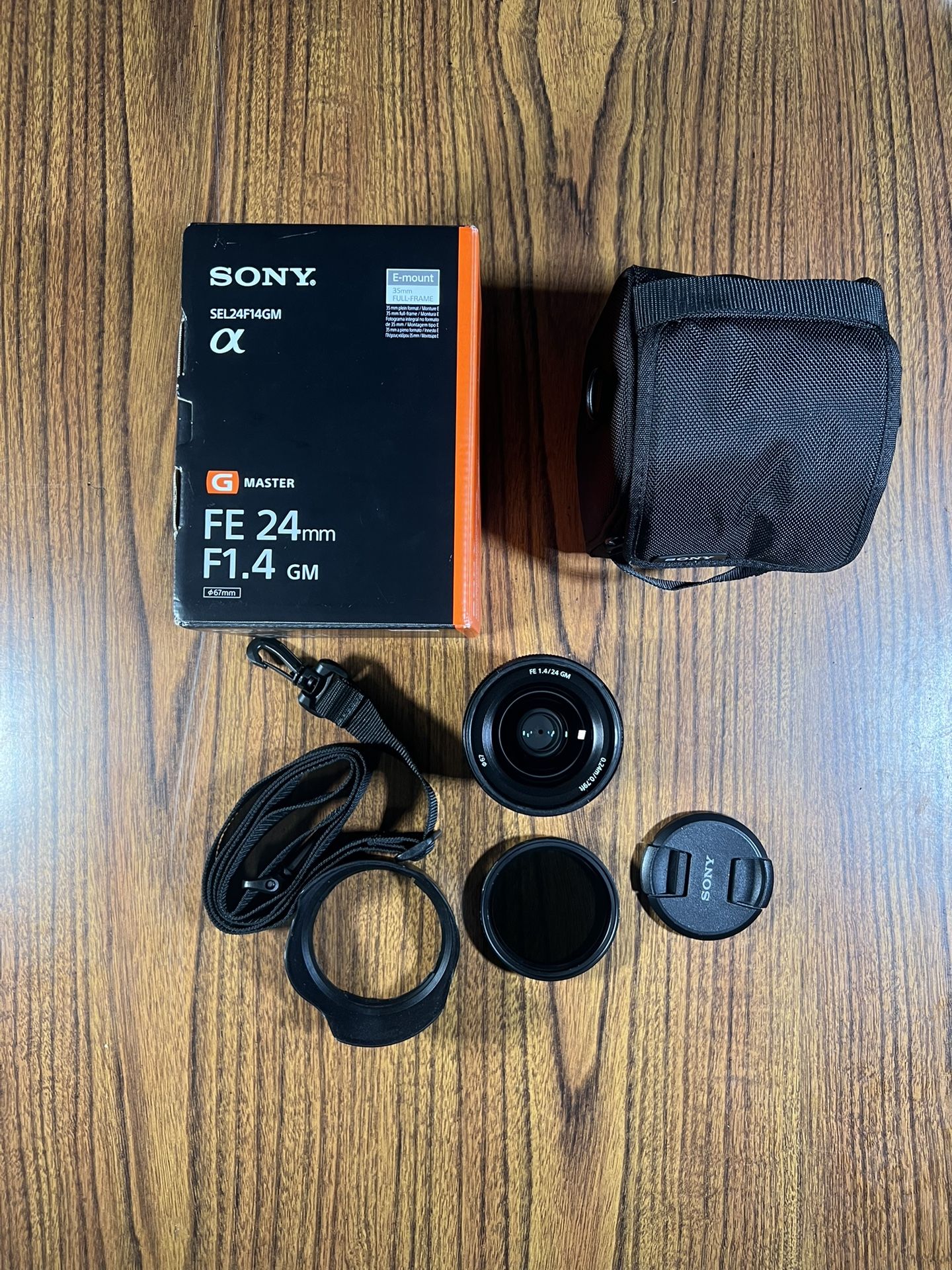 Sony FE 24mm f/1.4 GM Lens with K&F Concept 67mm Magnetic Variable ND Lens Filter