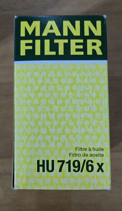 Mann Filter HU 719/6 x Cartridge Oil Filter