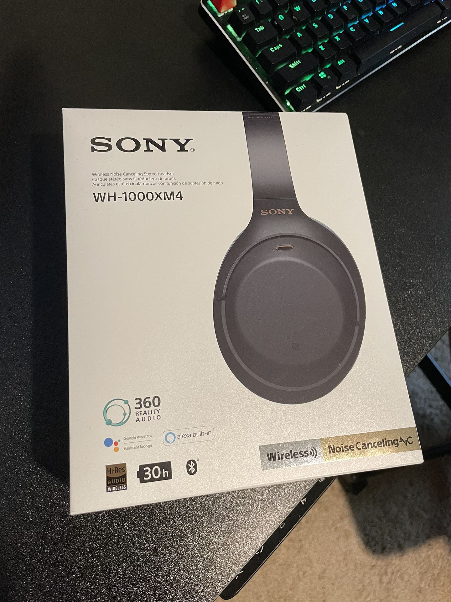 Sony WH-1000XM4  Wireless Premium Noise Canceling Headphones
