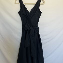 Max And Cleo Navy Fit And Flare Cocktail Dress Size 2