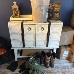 Old School Cabinet, Both Sides Open Up