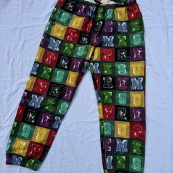 Supreme Block Sweatpants Multicolor | Men’s Size (Medium)