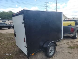 enclosed trailer