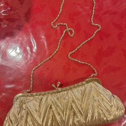 Gold Evening Purse