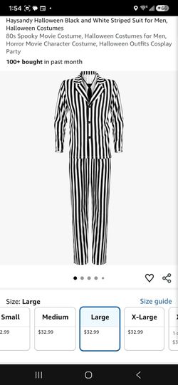 Beetlejuice adult costume