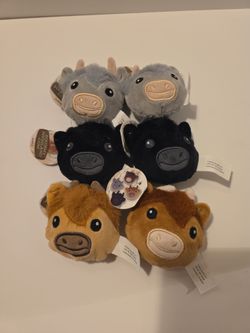 Squishy Highland Cow Mini Plush