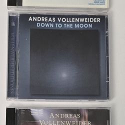 3 Andreas Vollenweider CD Lot White Winds Down To The Moon Book Of Roses CDs