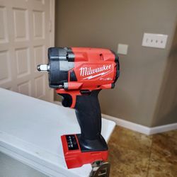 Milwaukee M18 FUEL GEN-3 18V Lithium-Ion Brushless Cordless 3/8 in. Compact Impact Wrench with Friction Ring (Tool-Only)