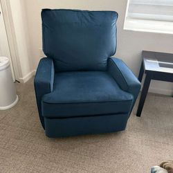 Upholstered Swivel Reclining Glider