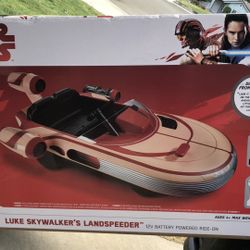 Radio Flyer Luke Skywalker’s Landspeeder SELLING FOR BEST OFFER