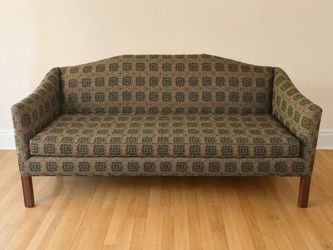 Custom-Made Vintage Marlborough Country Barn Upholstered Sofa