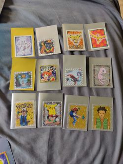 Pokemon Merlin Stickers And Artbox